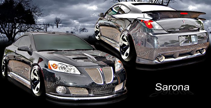 Custom Pontiac G6  Coupe Body Kit (2006 - 2009) - $1090.00 (Manufacturer Sarona, Part #PT-004-KT)